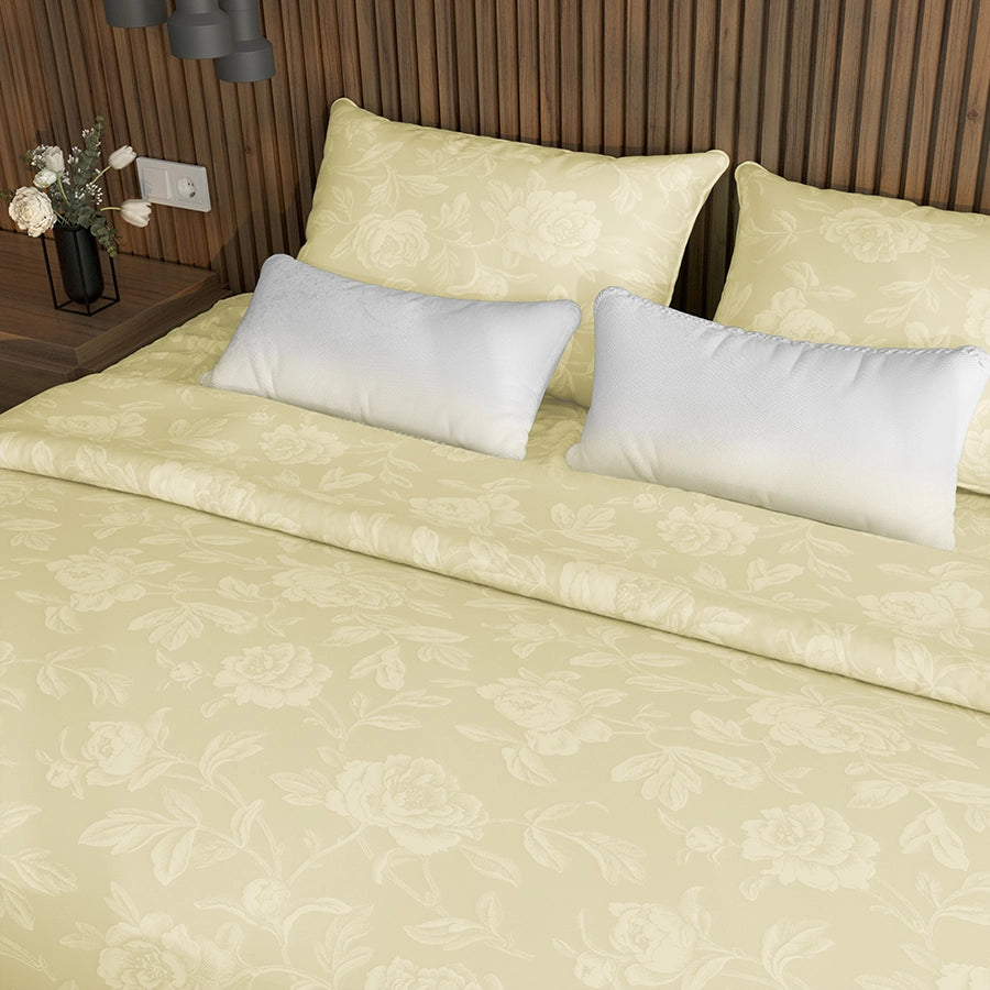 Pillow Cover - Jacquard Rose [Pillow Cover - Jacquard Rose - Ivory]