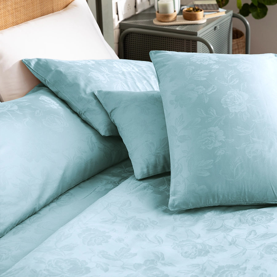 Pillow Cover - Jacquard Rose [Pillow Cover - Jacquard Rose - Pale Blue]