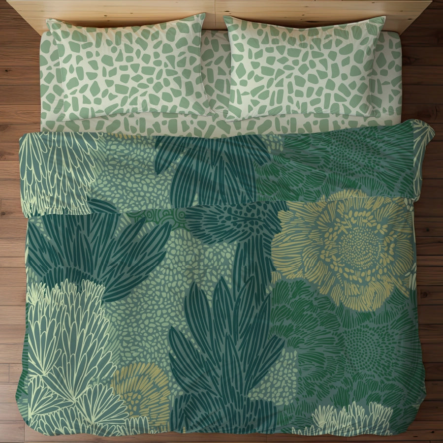 Pillow Cover - Cheetah - Cheetah Green - 200TC