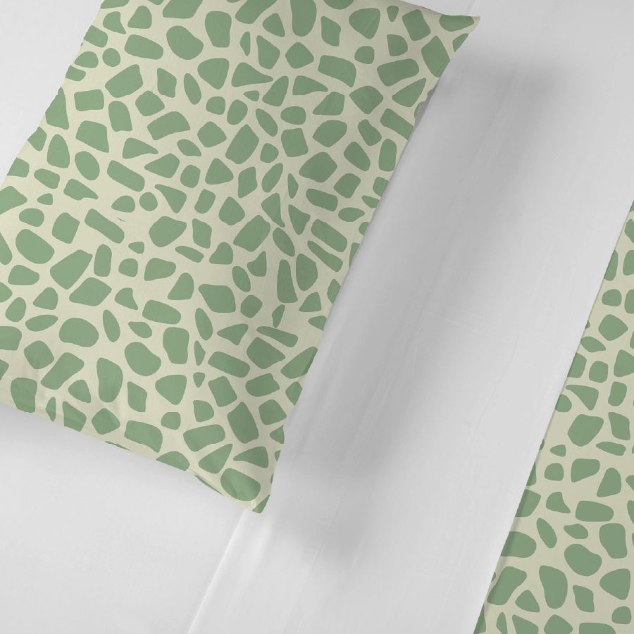 Bedsheet Set - Cheetah - Cheetah Green - Single & King - 200TC