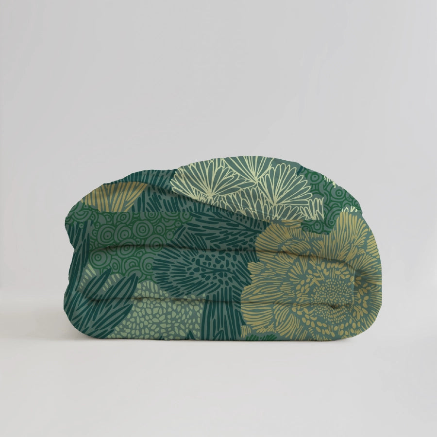 Duvet Cover - Jungle Calm - Double - 200TC