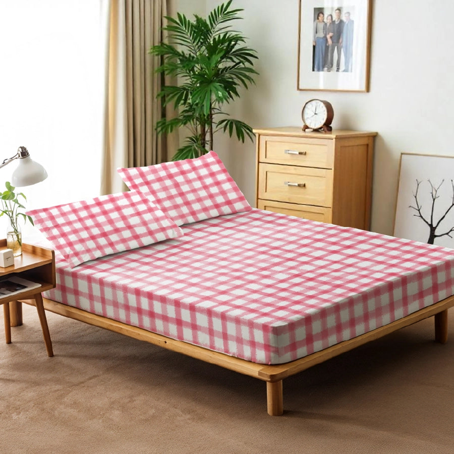 Pillow Cover - Water Color Checks - 200TC