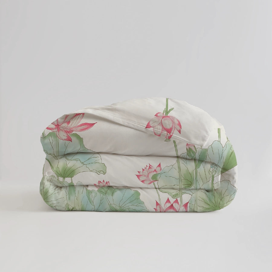 Duvet Cover - Lotus Elegance - Double - 200TC