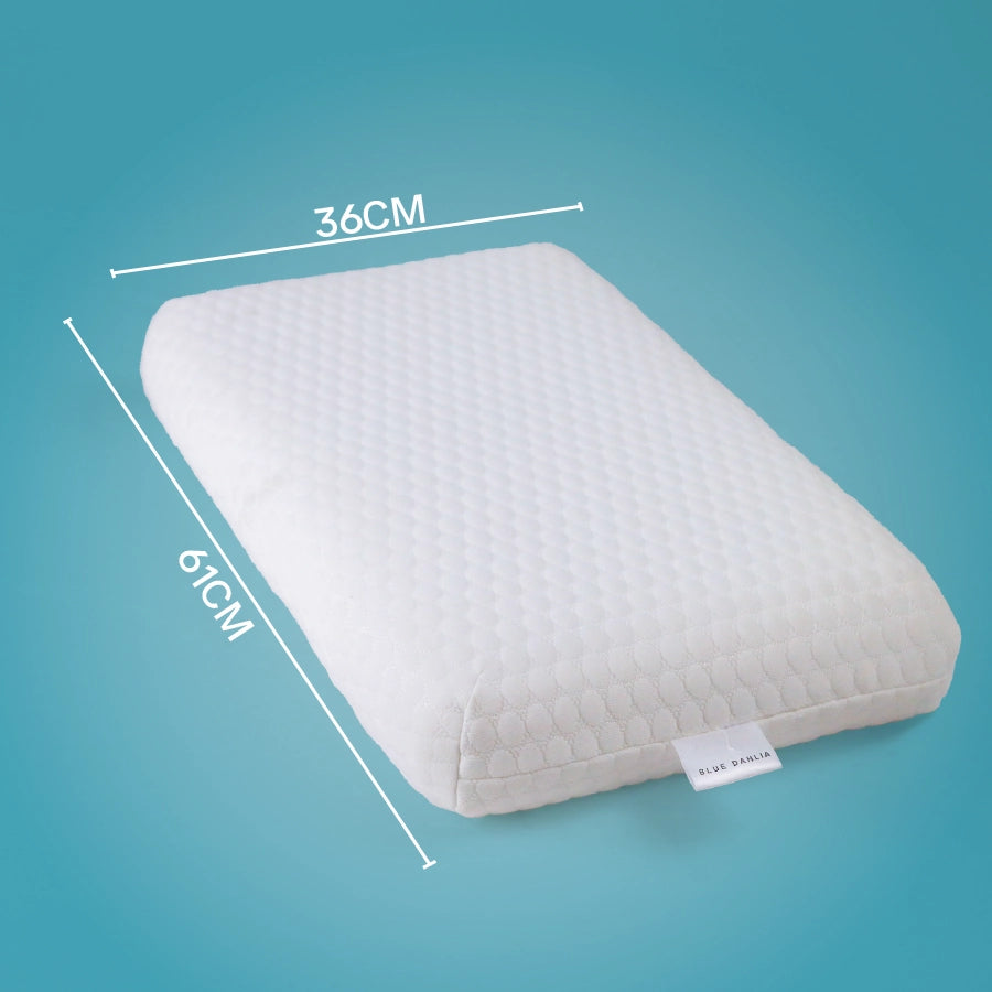 Memory Moulded Pillow - Normal - White - 200TC