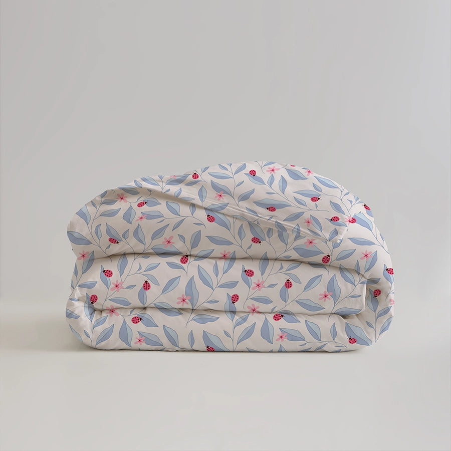 Quilt / AC Comforter - Peaceful Ladybug - Double - 300TC