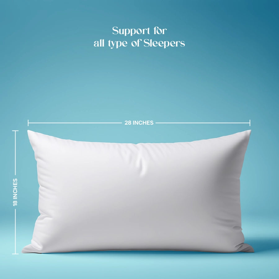 Pillows (Pack of 2) - White - 200TC