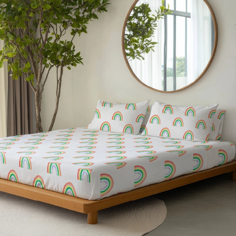Pillow Cover - Rainbow Sprinkles - 300TC
