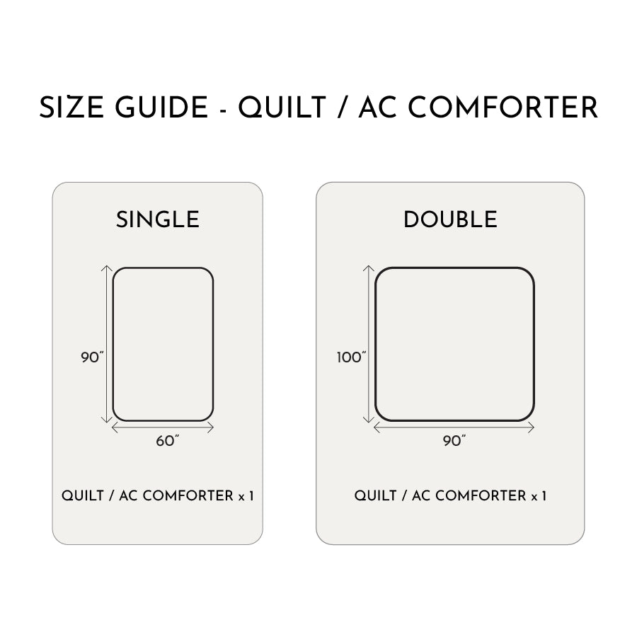 AC Comforter / Quilt Alpen Snow