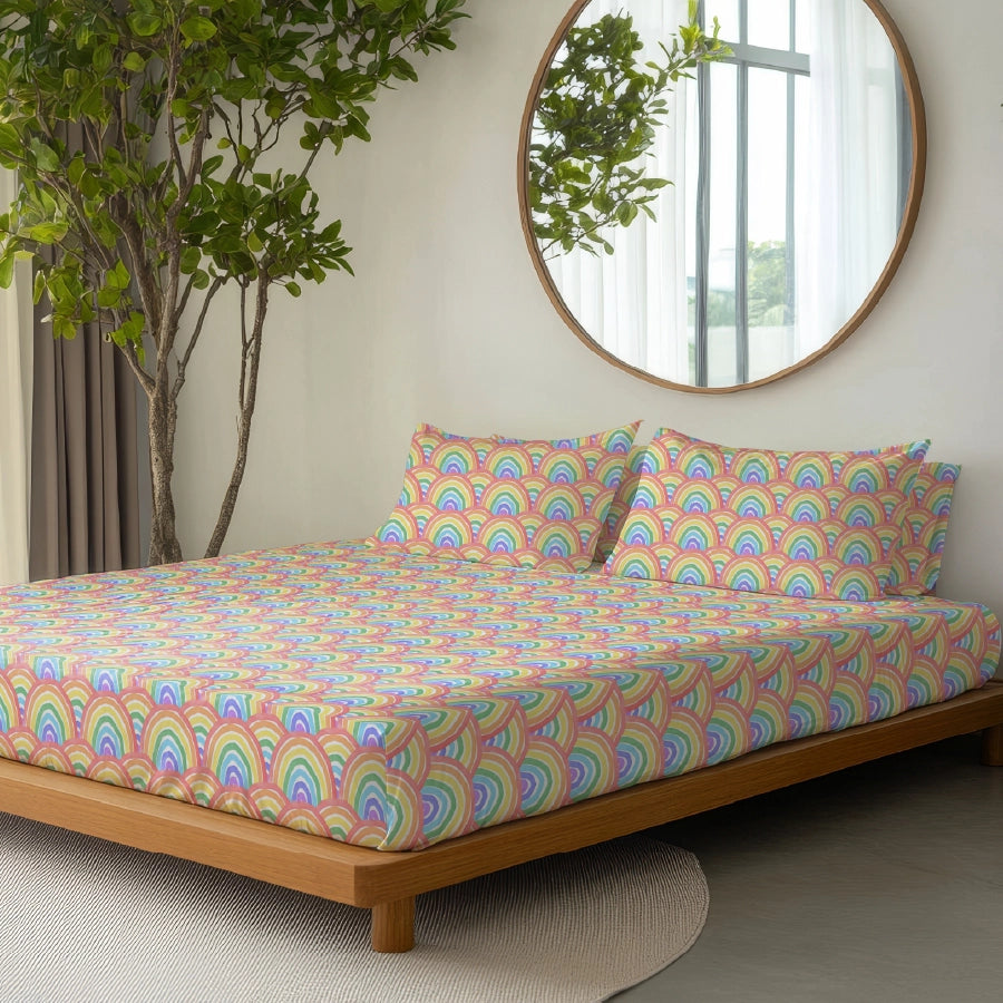 Quilt / AC Comforter - Sunbeam Smiles - Double - 300TC