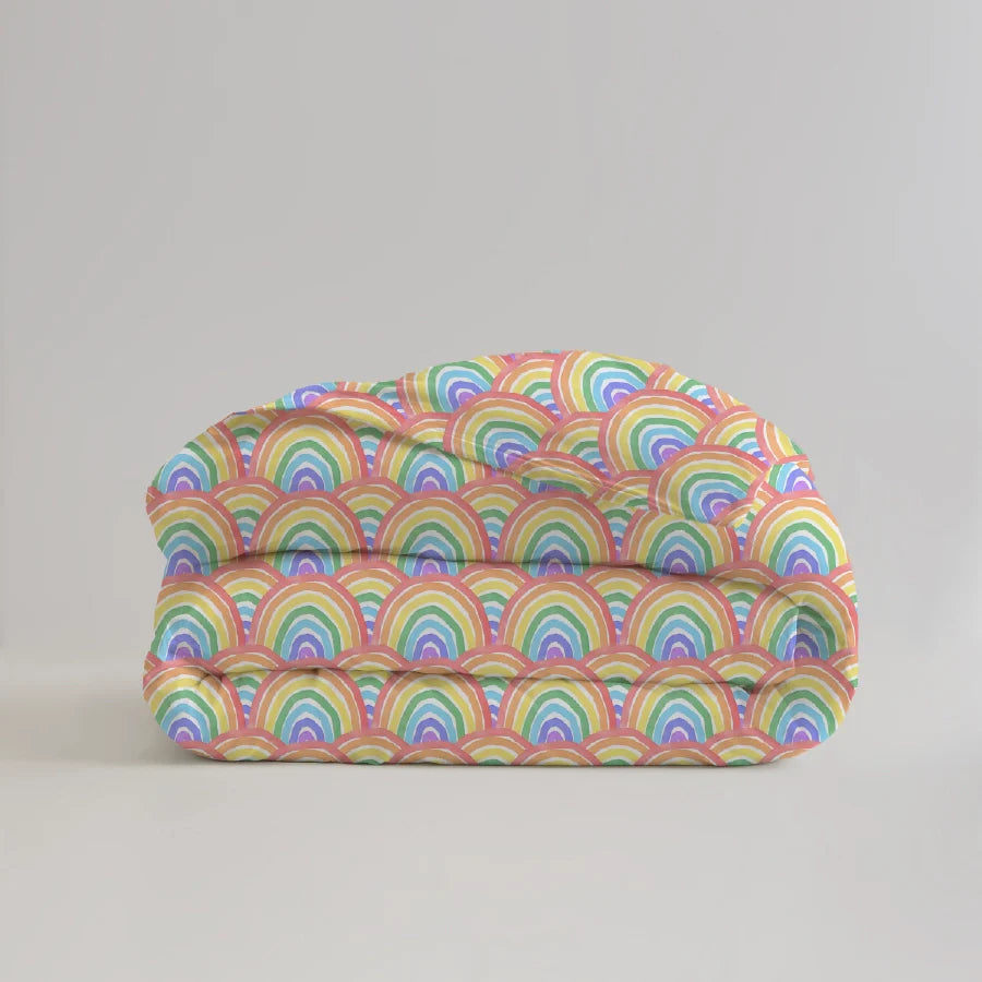 Bedsheet Set - Sunbeam Smiles - Single & King - 300TC - Size Single