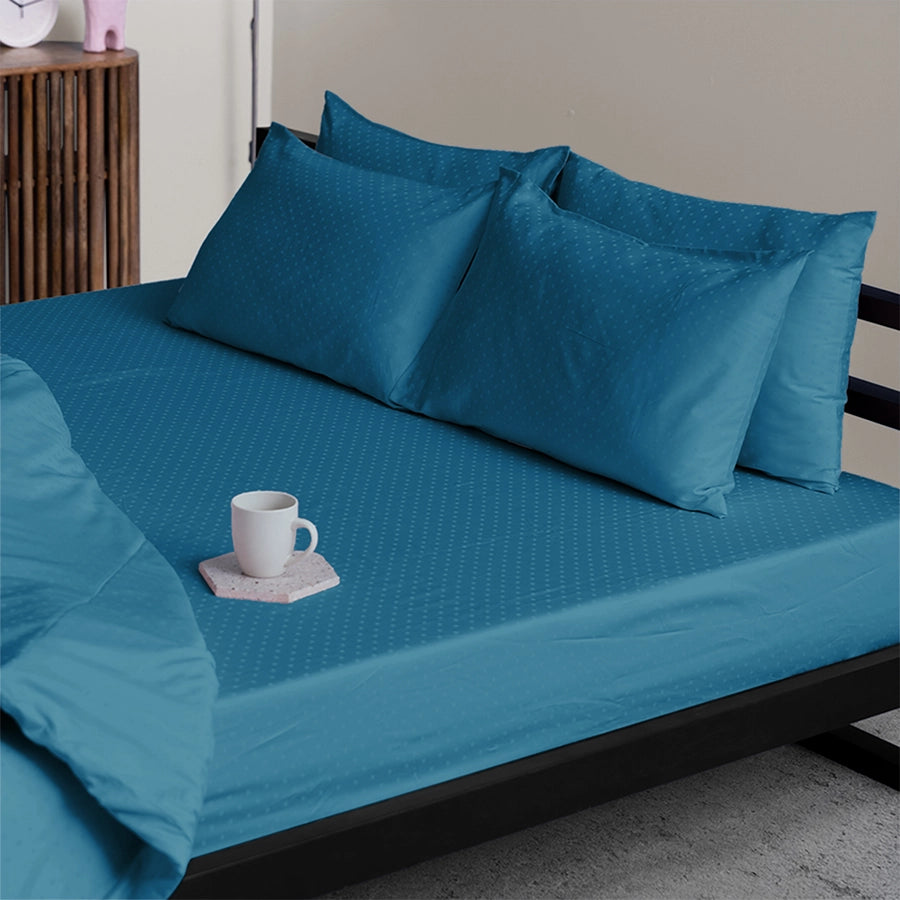 Pillow Cover - 300TC Swiss Dot