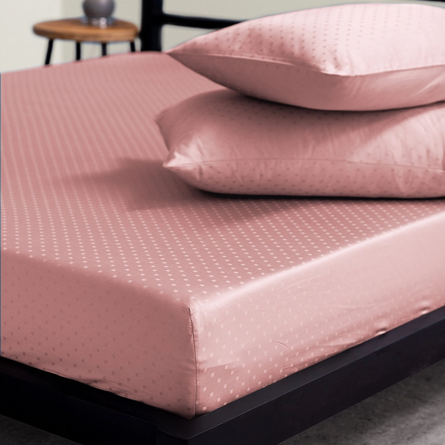 Duvet Cover - 300TC Swiss Dot - Double [Duvet Cover - 300TC Swiss Dot - Cameo Rose - Double [300TCSWDDCCR]]
