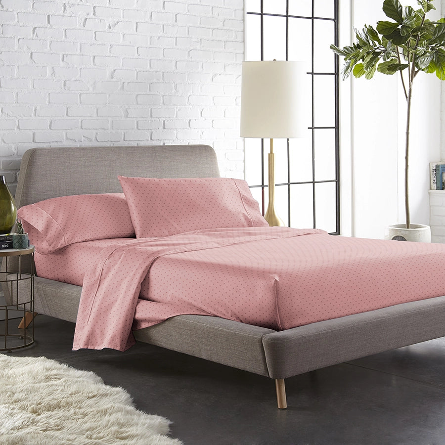 Duvet Cover - 300TC Swiss Dot - Double [Duvet Cover - 300TC Swiss Dot - Cameo Rose - Double [300TCSWDDCCR]]