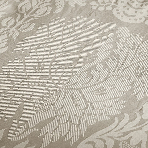 Fitted Sheet Set - Symmetrical - Jacquard - Queen & King [Fitted Sheet Set - Symmetrical - Jacquard - Beige - Queen & King]