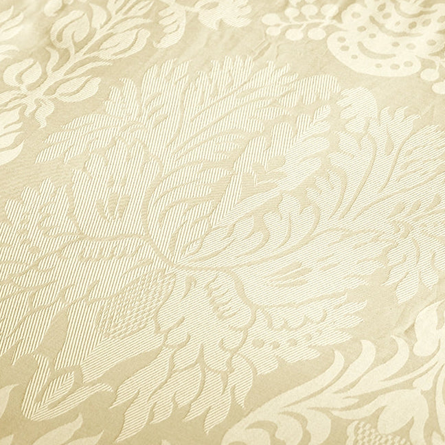 Fitted Sheet Set - Symmetrical - Jacquard - Queen & King [Fitted Sheet Set - Symmetrical - Jacquard - Ivory - Queen & King]