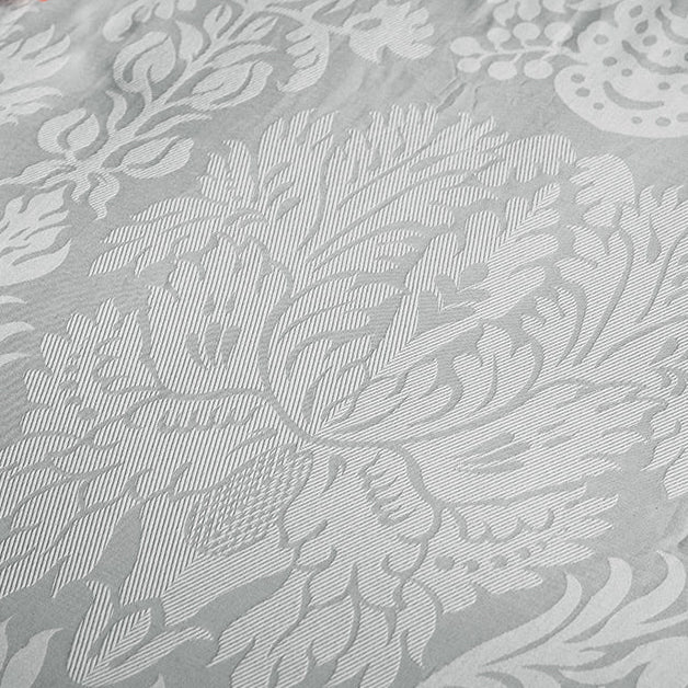 Bedsheet Set - Symmetrical Jacquard - Light Grey - King