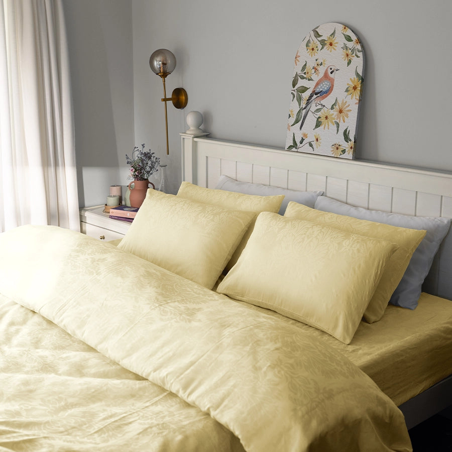 Pillow Cover - Symmetrical Jacquard [Pillow Cover - Symmetrical Jacquard - Ivory]
