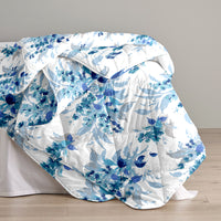 Quilt / AC Comforter - Vibrant Snapdragon - Blue - Double - 300TC