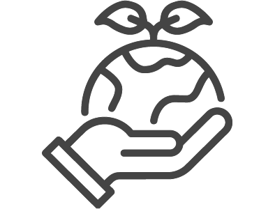 WE'RE SUSTAINABLE: 99% WATER REUSED; 70% RENEWABLE ENERGY USED